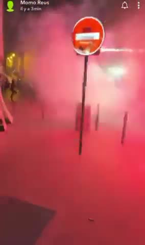 Rioters fire mortars at #French #Police #France