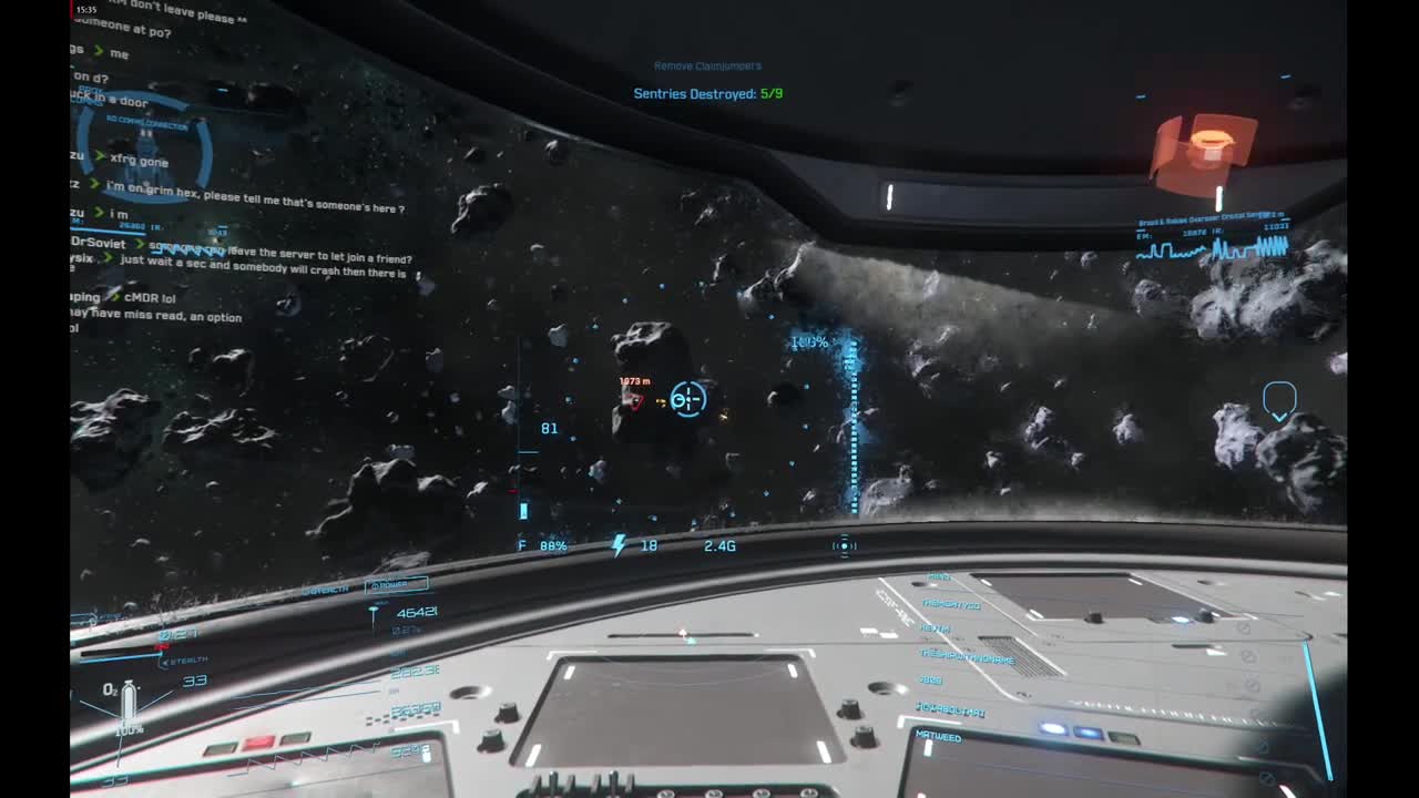 Star Citizen, Clearing Mining Claims of Raiders