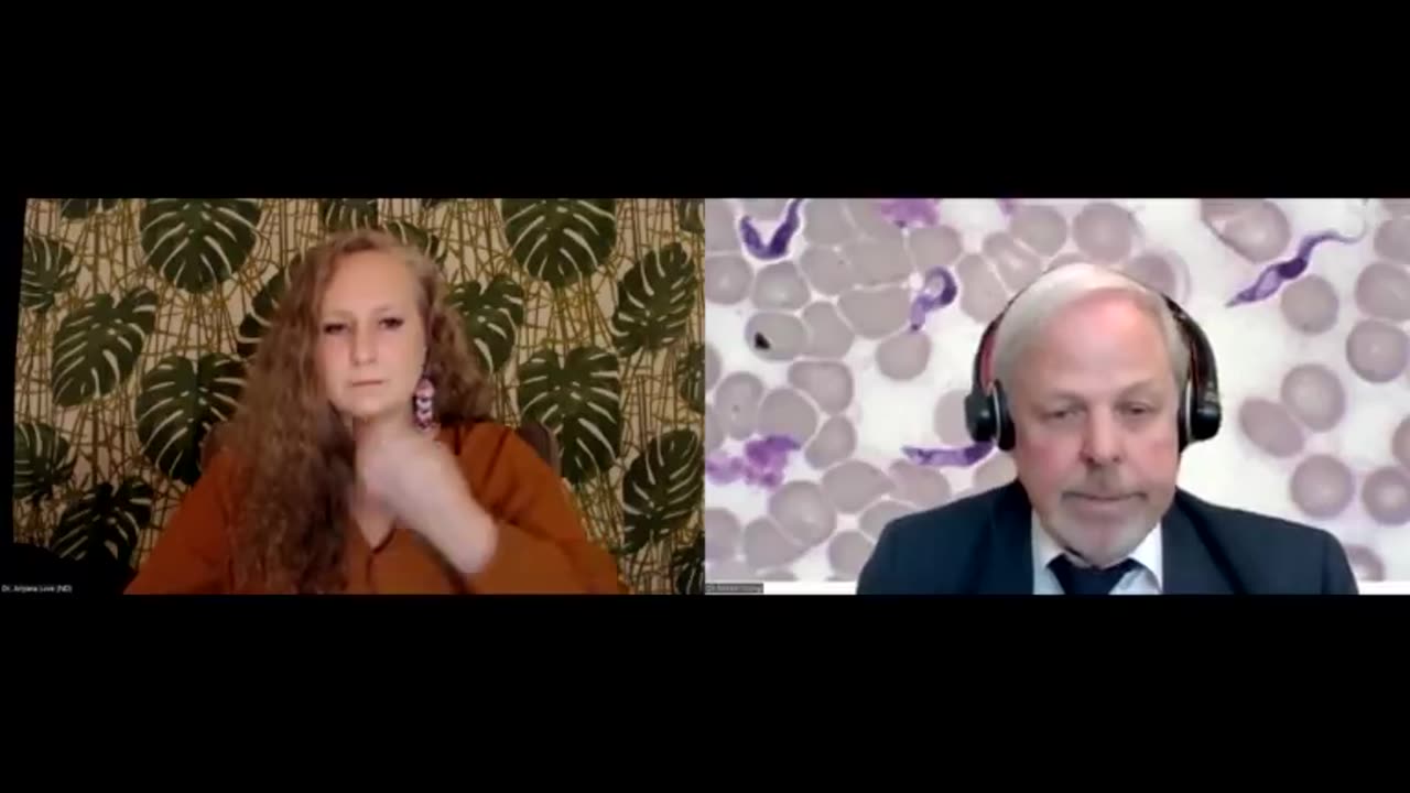 dr.Robert Young and Dr.Ariyana love discuss genetically modified parasites in the vaccine