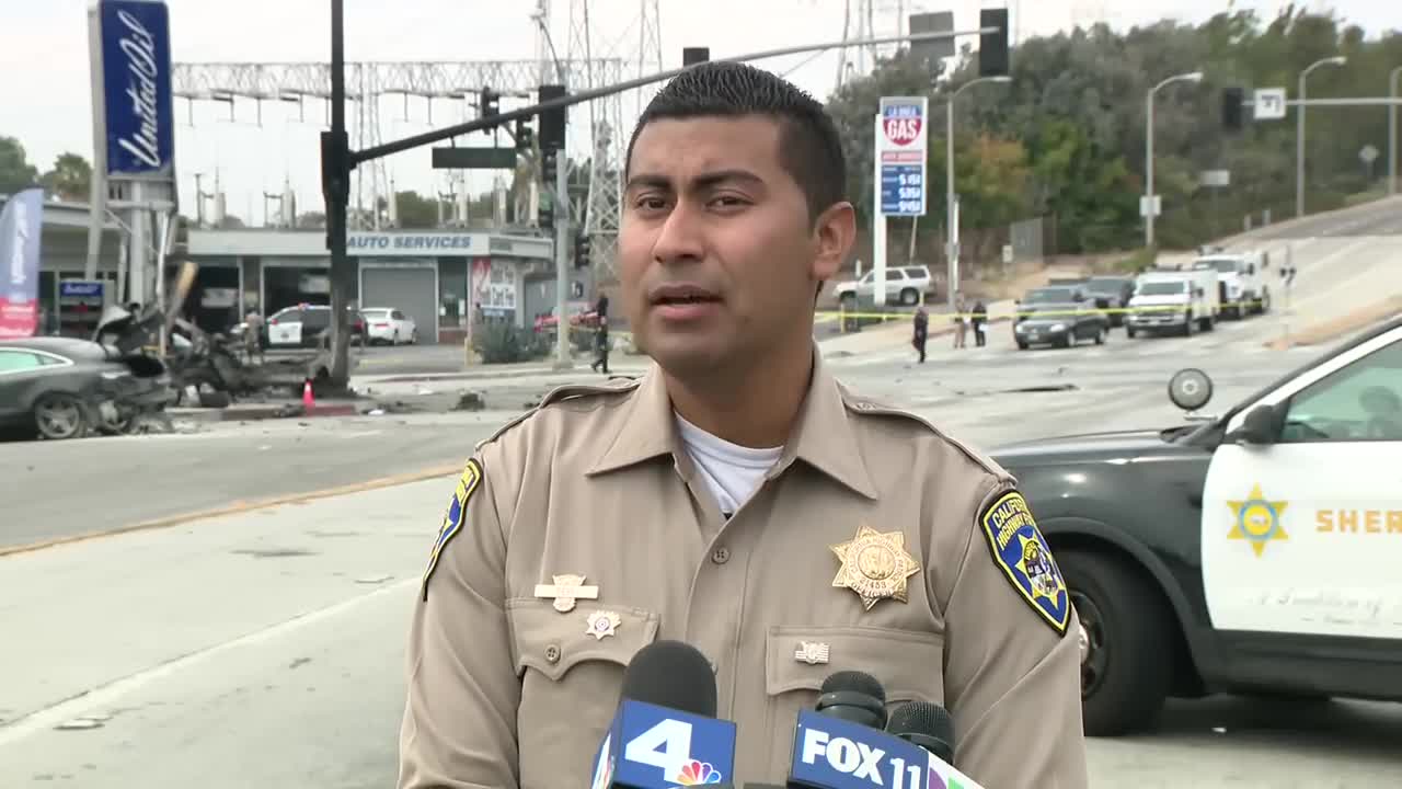 'Almost looks like a war zone': CHP describes deadly Windsor Hills crash