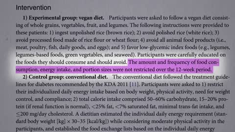 The Ultimate Diet for Diabetes