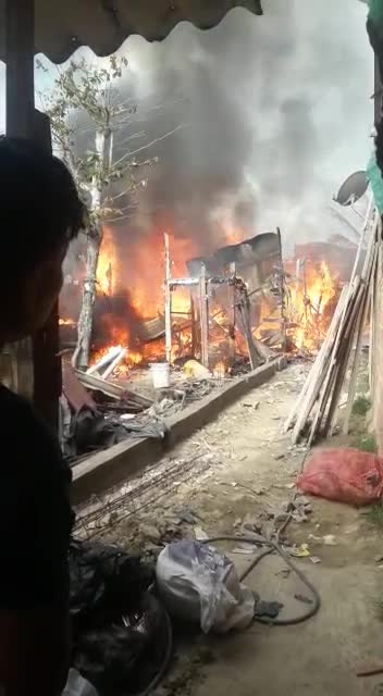 Incendio en Olaya Herrera