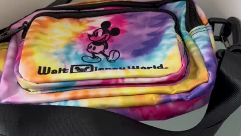 Walt Disney World Mickey Mouse Tie Dye Fanny Pack #shorts