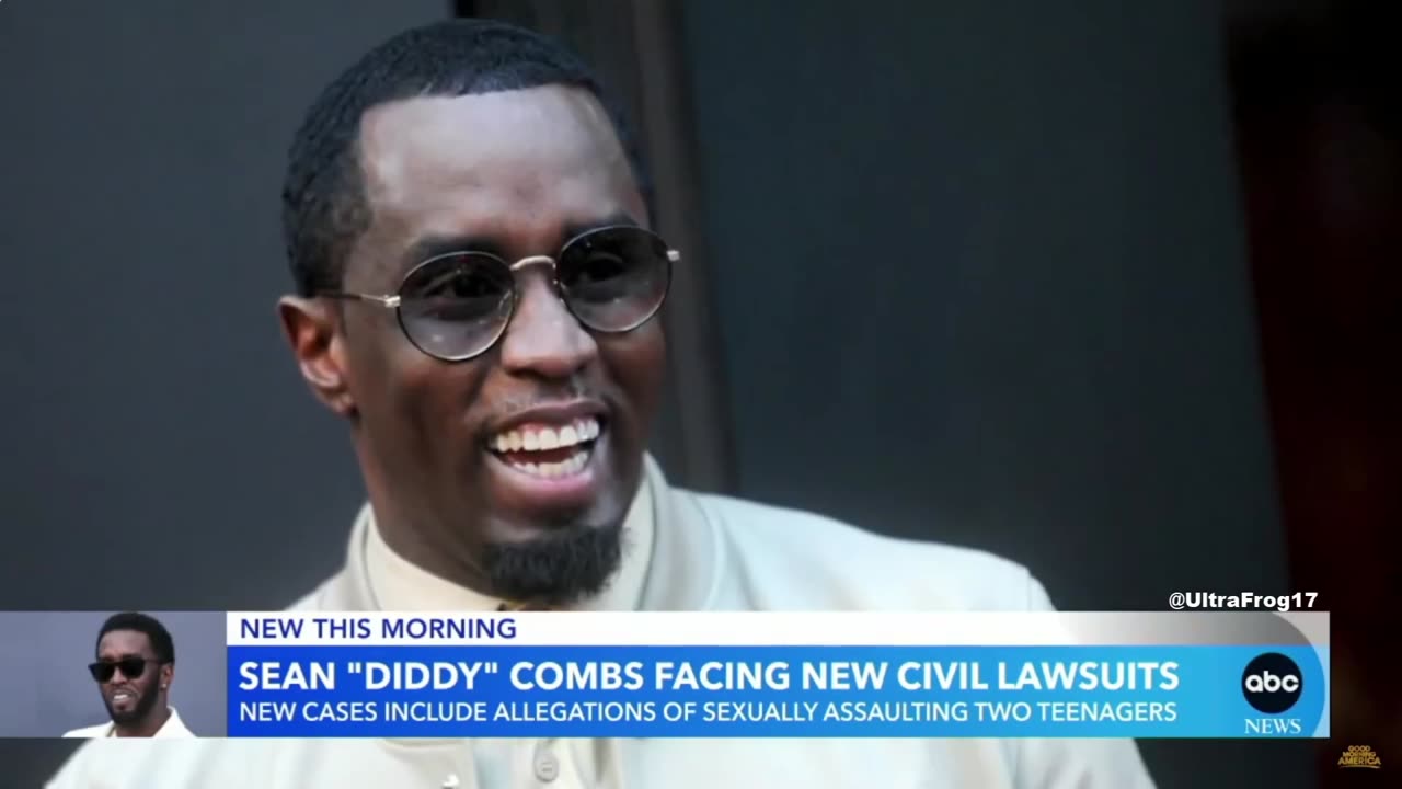 WOW! New Civil Lawsuits claim Diddy sexually assaulted Two Teenagers as 2 Celebrities watched