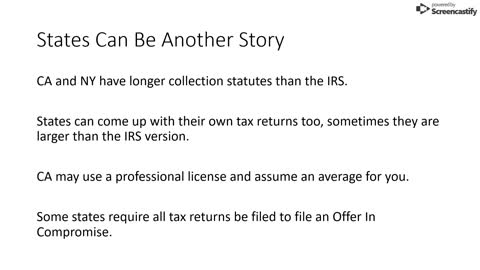 Why you SHOULD NOT File ALL Your Unfiled IRS Tax Returns - The Answers