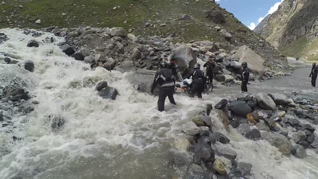 Choppy Waters For Motorcycle