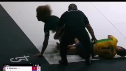 Kade Ruotolo campeão do adcc até 77 depois de finalizar o favorito Micael Galvão...