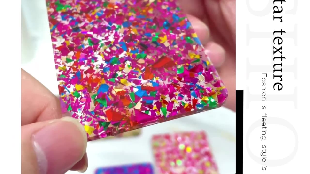 Unleash Your Creativity with Unique Textured Acrylic!
