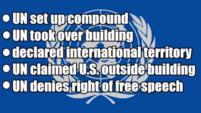 THE UNITED NATIONS HAS SETUP A COMPOUND IN UTAH