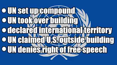 THE UNITED NATIONS HAS SETUP A COMPOUND IN UTAH
