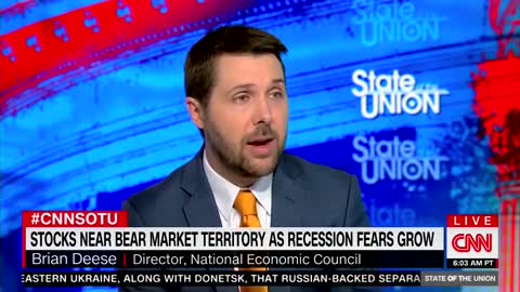 Brian Deese Dodges Question on Whether the U.S. Can Avoid a Recession