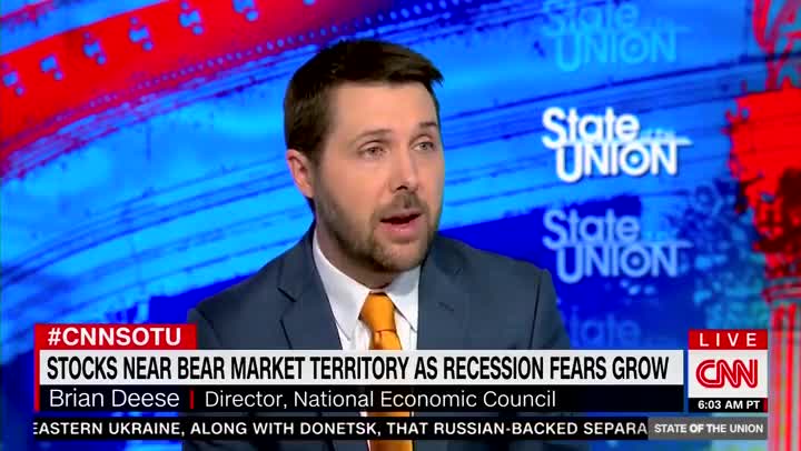 Brian Deese Dodges Question on Whether the U.S. Can Avoid a Recession