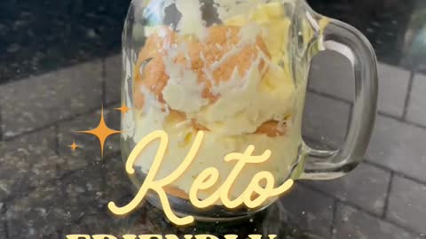 Banana Pudding With A Keto Friendly Twist