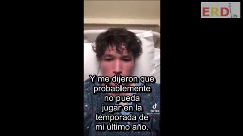 Joven deportista inoculado ingresa en hospital con miocarditis