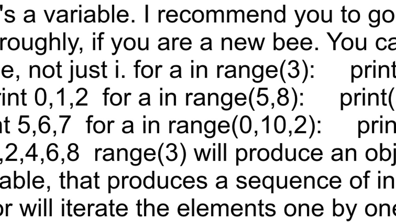 forloop variable