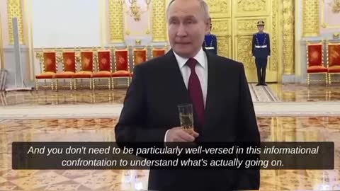 Putin calls Ukrainian action against Donetsk an act of genocide.