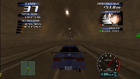 Initial D Arcade Stage 3 - Mazda RX7 Spirit R Legend Of The Street Walkthrough Pt 29(Flycast HD)