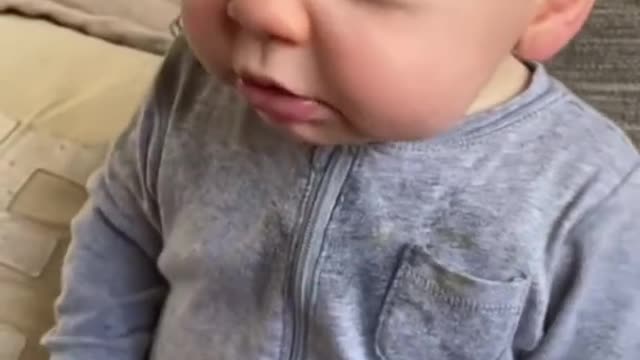 Funny Confusing baby