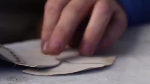 Making shoes by hand