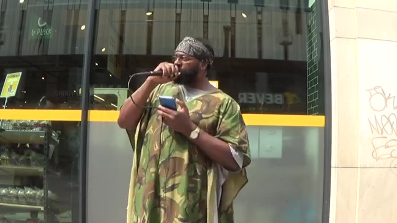 Hebrew Israelites Prophetic Camp Street Teaching 17-8-2024 The Hague (Netherlands) Pt 1