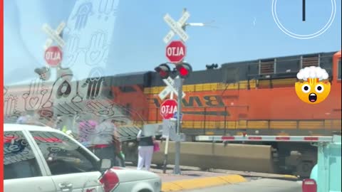 Crazy Close Calls With Trains