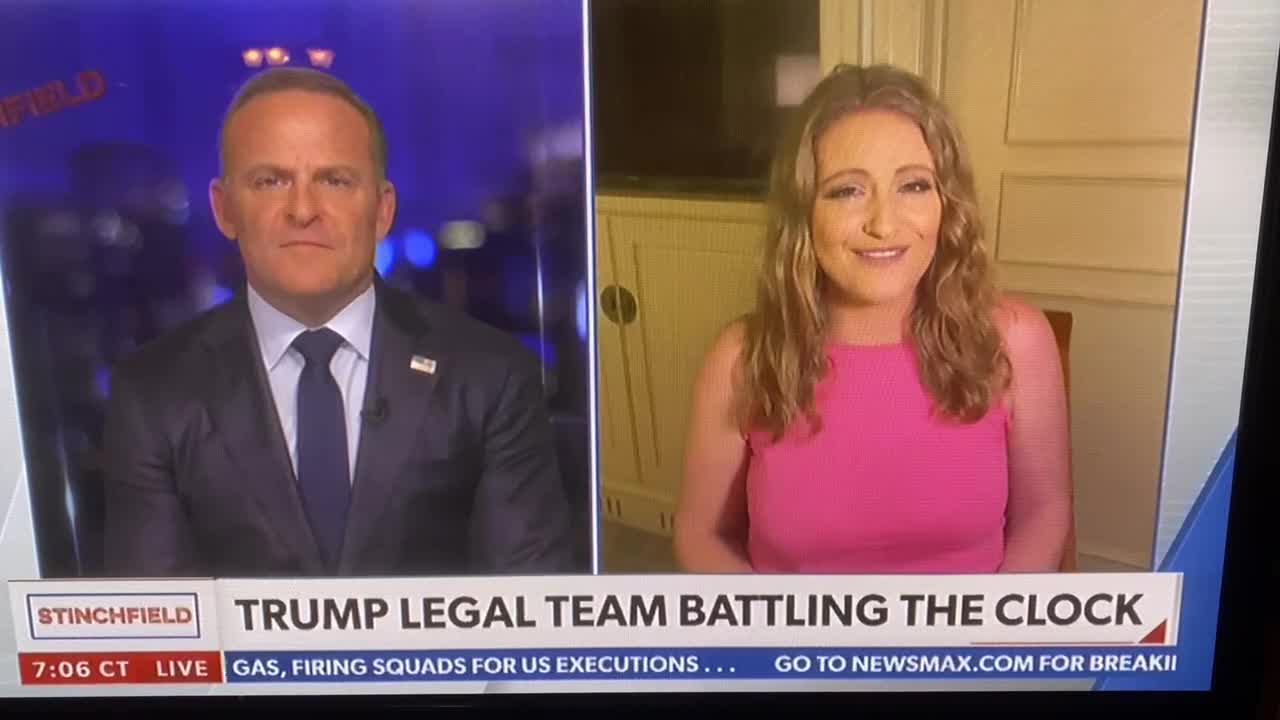 11/27 Jenna Ellis ( TRUMP’s SR legal team ) on Stinchfield