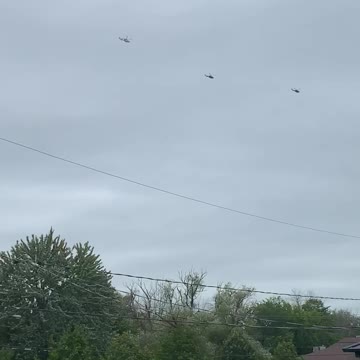 Military helicopters