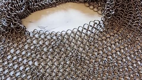 Chainmail Coif weighs 11lb+.