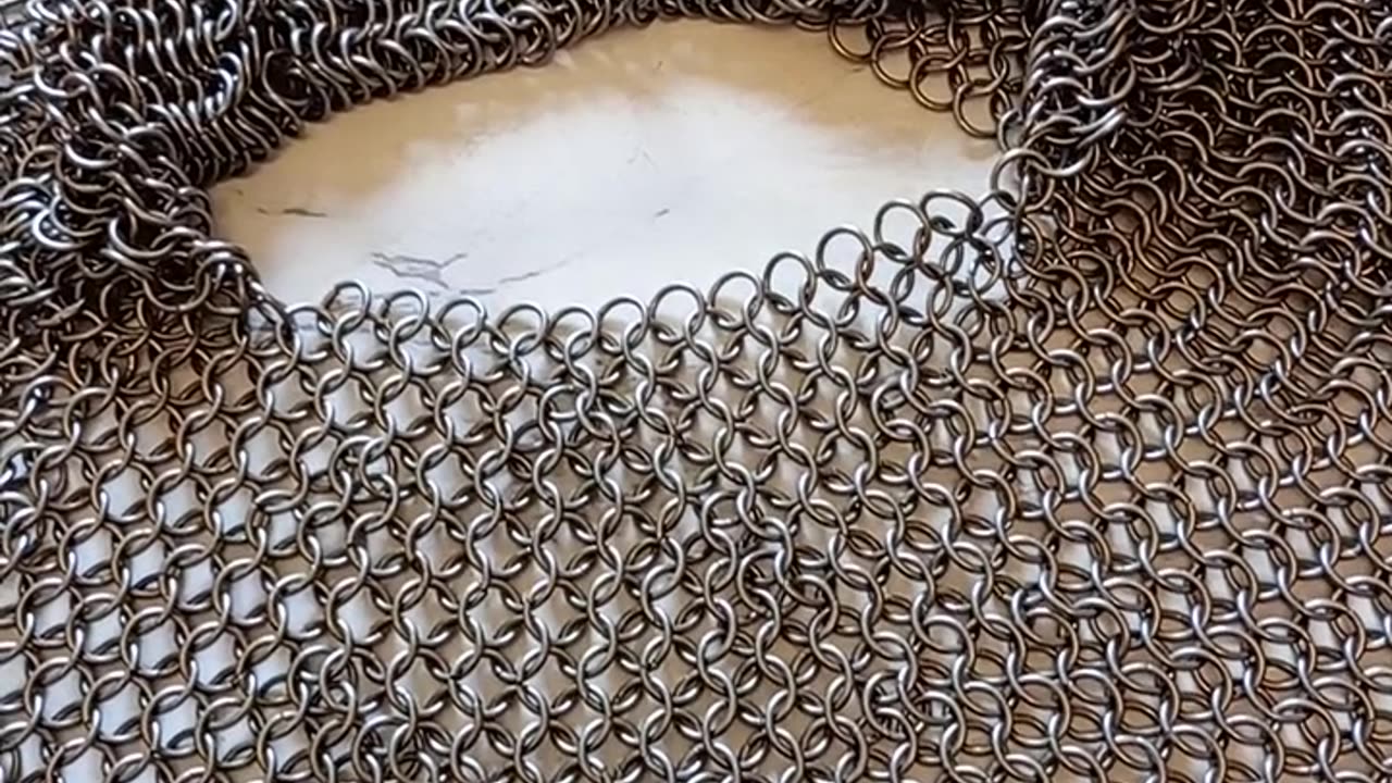 Chainmail Coif weighs 11lb+.