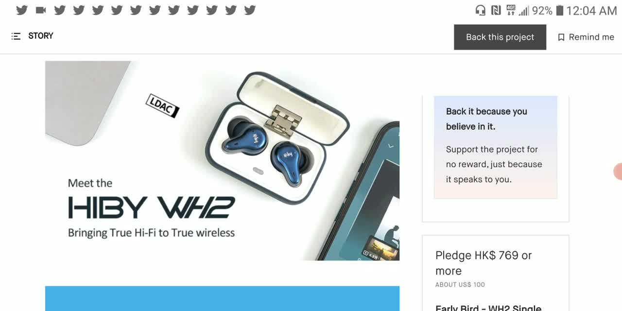 HiBy WH2 True Wireless Earphone Debuts as the company's new Flagship TWS Hybrid 1BA+1DD Earbuds