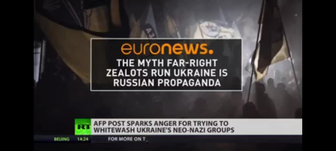 Western media whitewashed Nazi's existence in Ukraine?