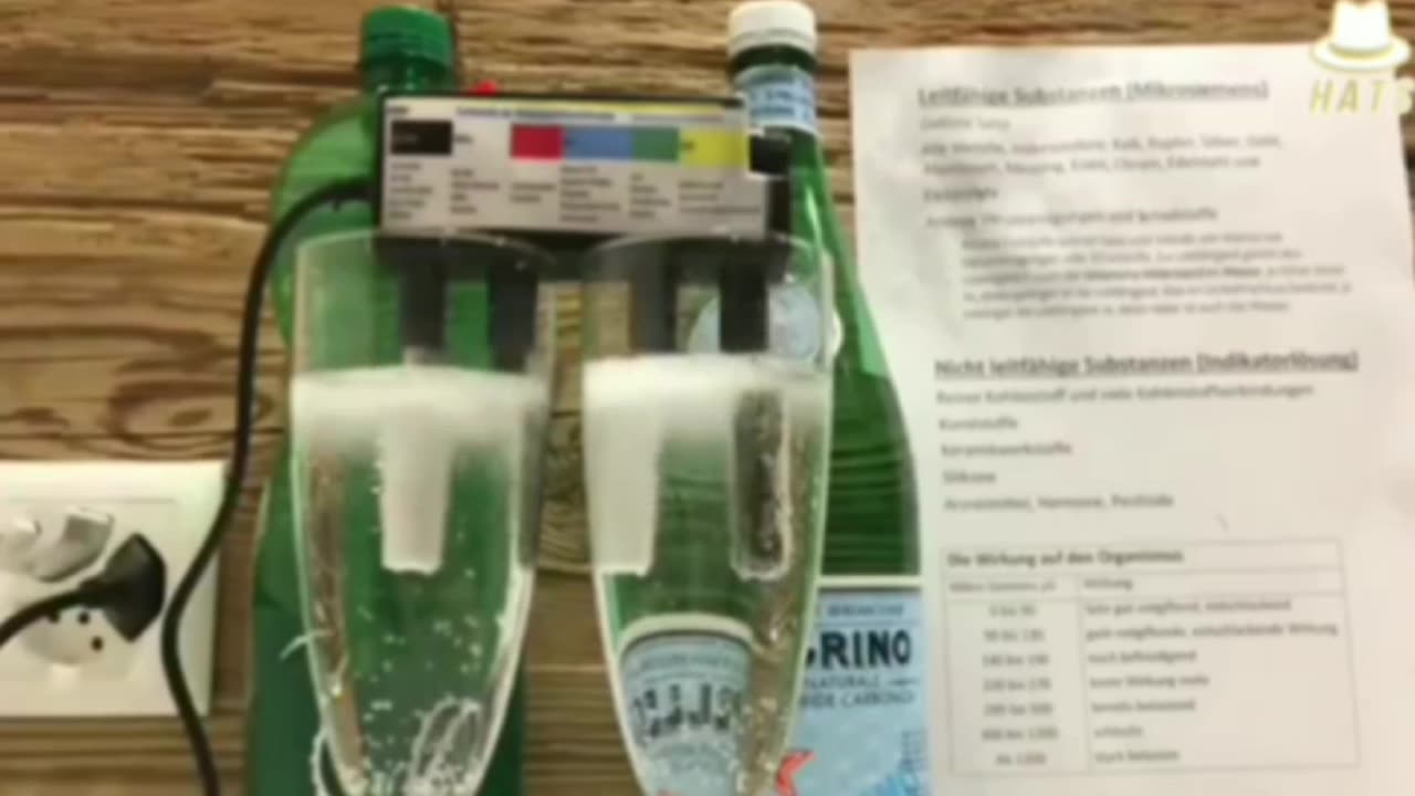 Graphene Oxide nanoparticles found in Sanpellegrino water.