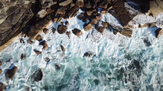 Ocean see rocks Nature Waves Ocean Sea Rock