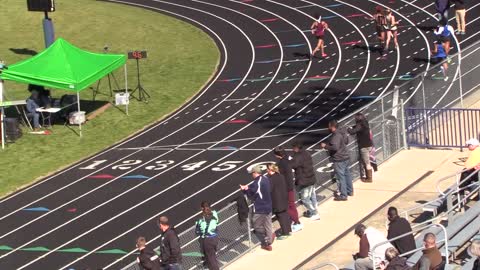 20190202 Charlotte City Championship - Girls 55 meter dash - Heat 2