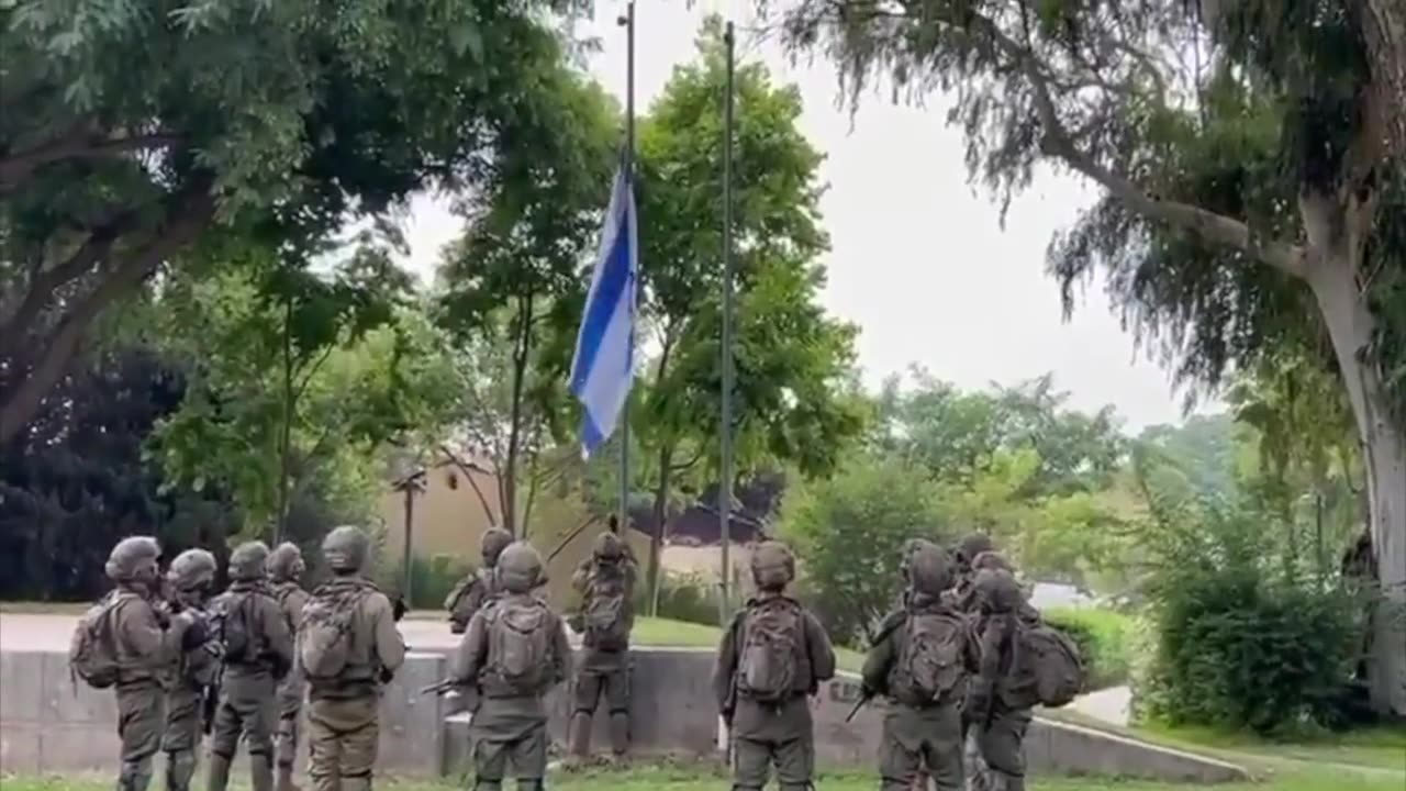 The moment IDF troops reclaimed control over the Israeli Kibbutz Be'eri.