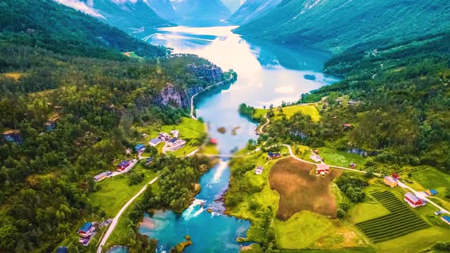 AMAZING Beautiful Nature with Relaxing Music and sound
