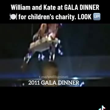 2011 GALA DINNER LONDON DEMON ON STAGE EATING SOMETHING