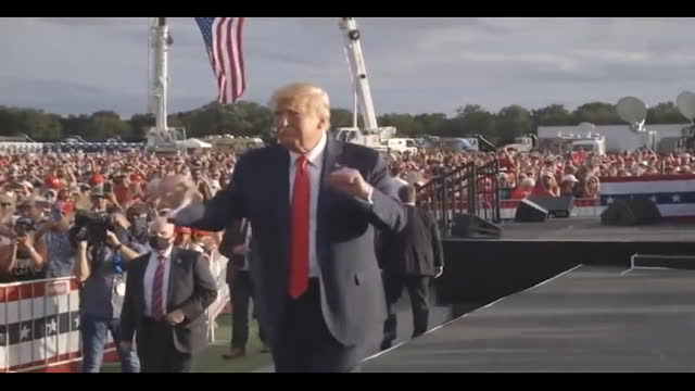 Trump Dancing to Let's Go Brandon