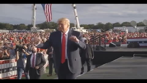 Trump Dancing to Let's Go Brandon