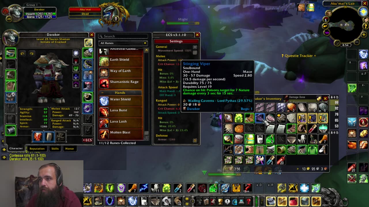 WoW Session 7 part 2 Mage alt / Ashenvale / Druid alt / BFD