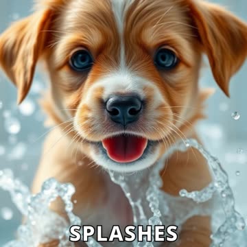 Puppy’s First Bath Experience
