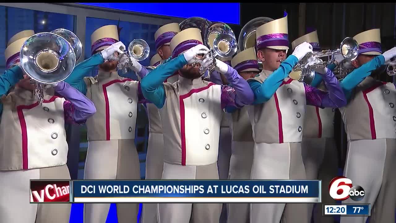 The Crispus Attucks marching band will perform at the DCI World Championships at Lucas Oil Stadium