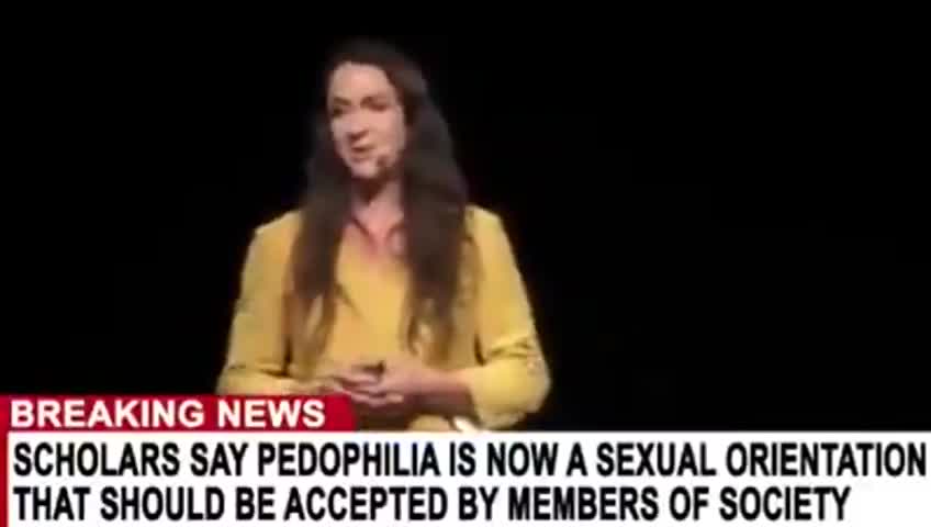 "Scolars" say Pedophilia is now a sexual orientation that should be accepted