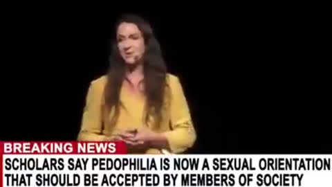 "Scolars" say Pedophilia is now a sexual orientation that should be accepted