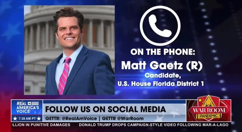 Matt Gaetz: “Winter is coming.”