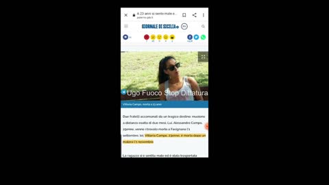 Vittoria Campo muore a distanza di due mesi dal fratello Alessandro.