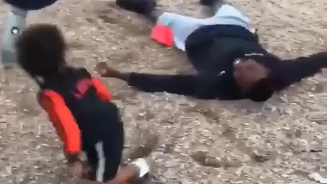 Round and round fallen down