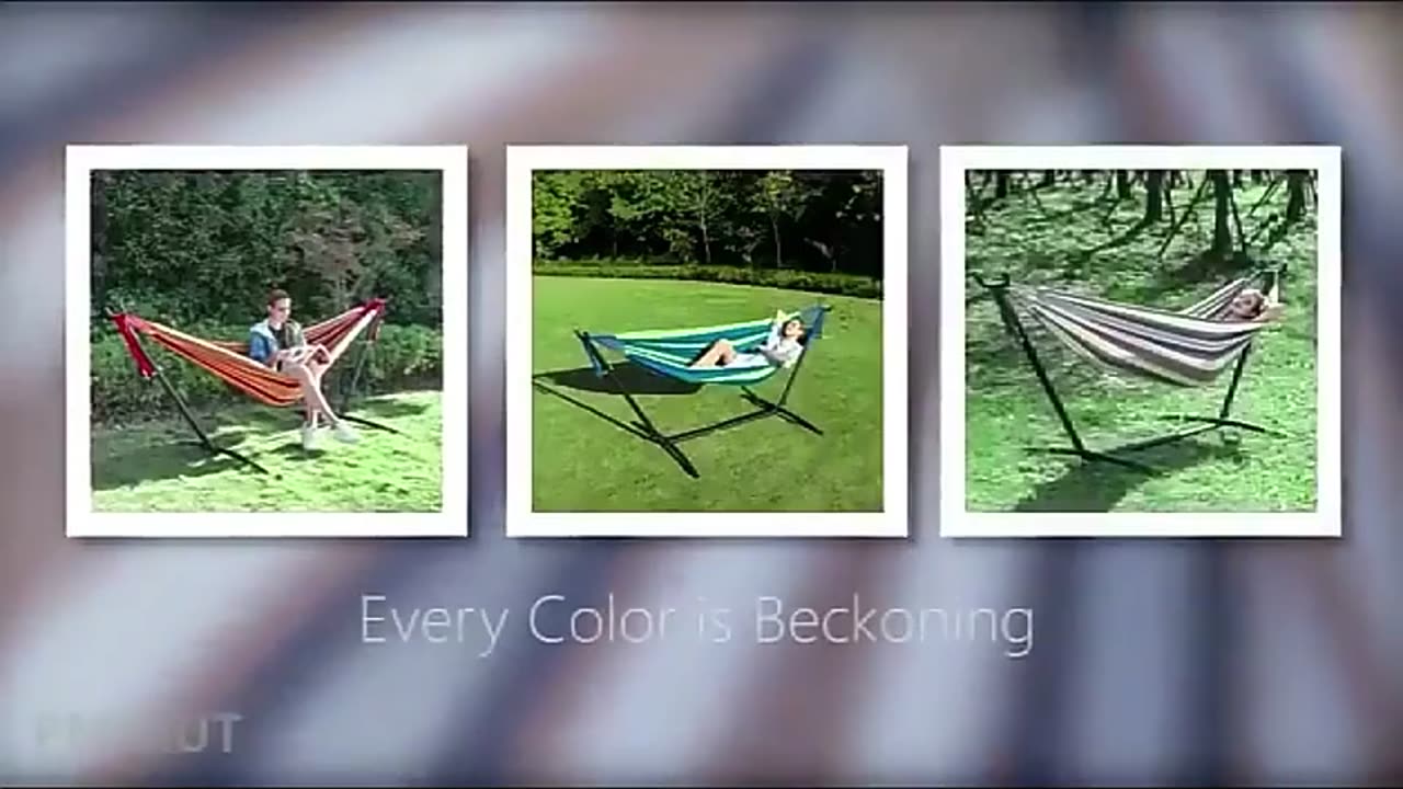 Autumn is here, buy a hammock and enjoy yourself comfortably in the park!