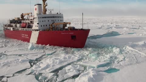 CCGS Louis S St LAurent North East of Greenland Aug 2015