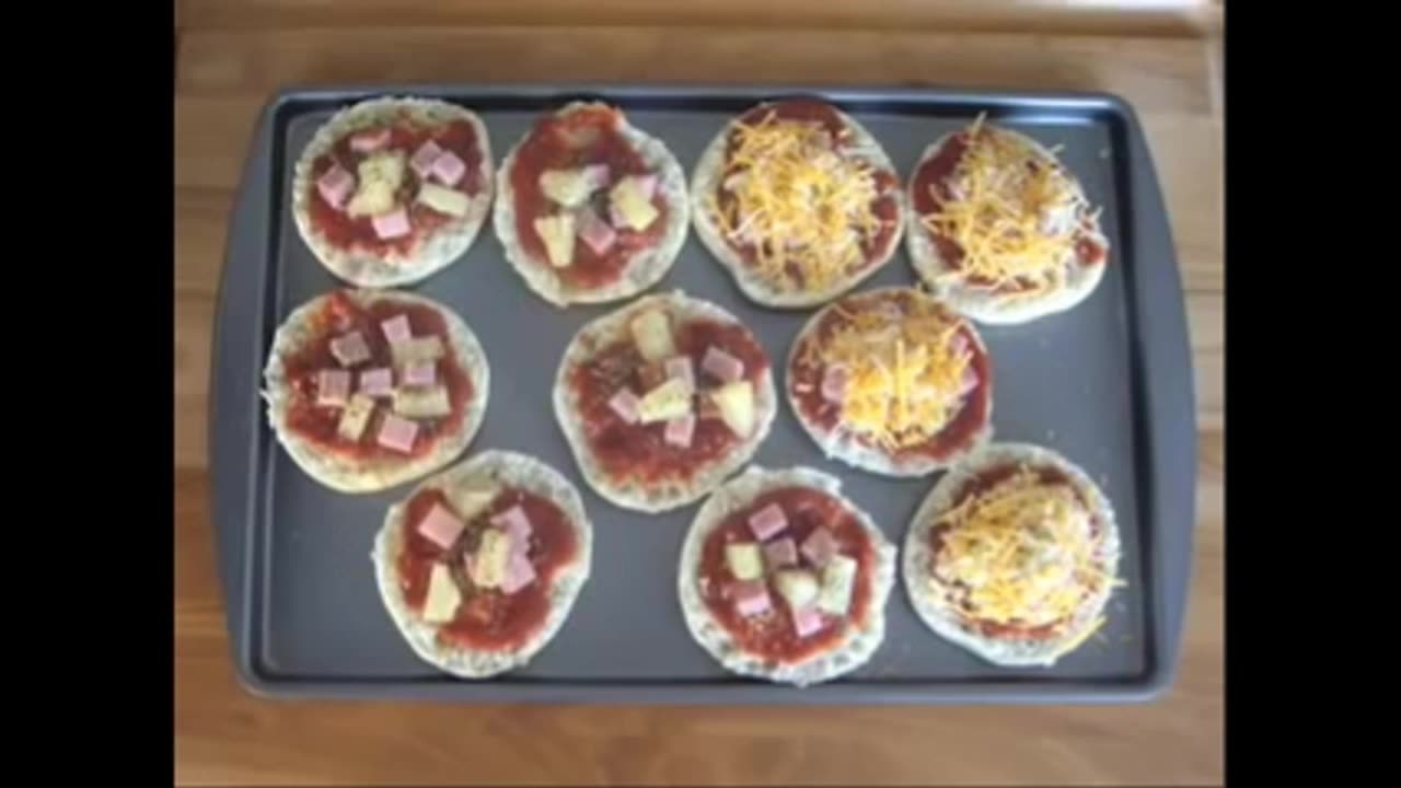 English muffin pizza